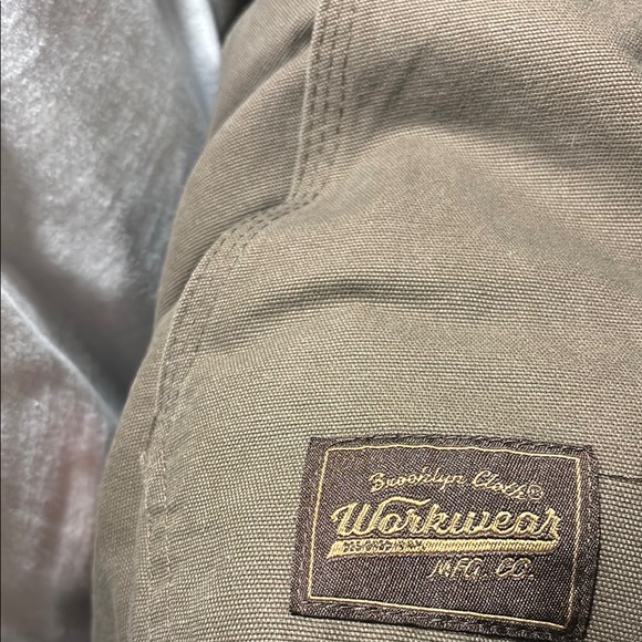 BRAND NEW Men's Brown Sherpa-Lined Jacket - Picture 5 of 8